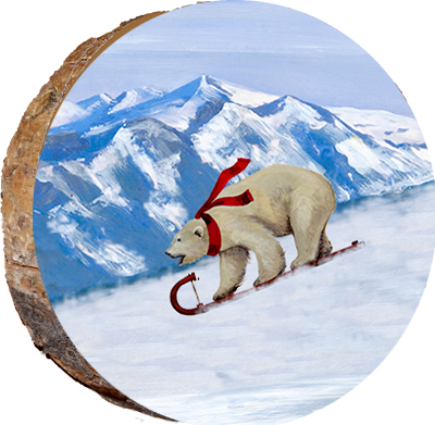 Alaskan Bear Tobogganing