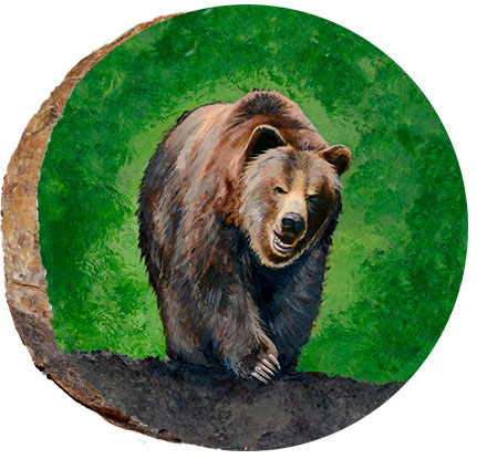 Approaching Bear