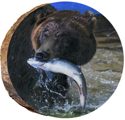 Bear Catching Dinner