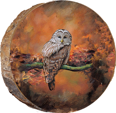 Owl on a Branch #2