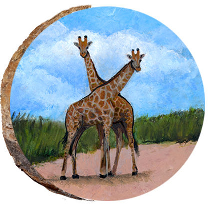 Two Giraffes