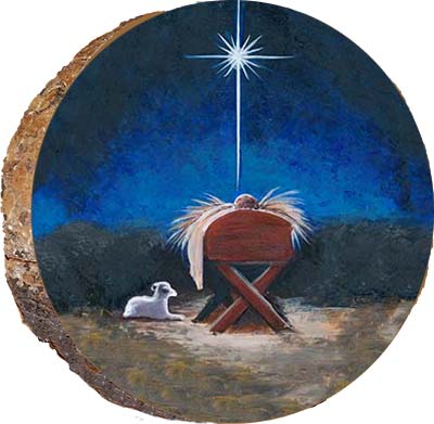 Baby Jesus in a Manger