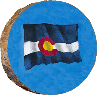 Colorado State Flag #2