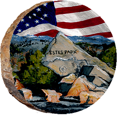 Flag, Estes Park