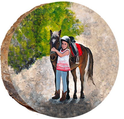 Girl and her Pony