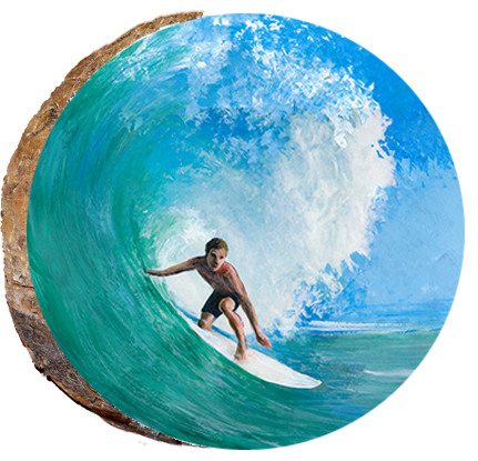 Barrel Surfer