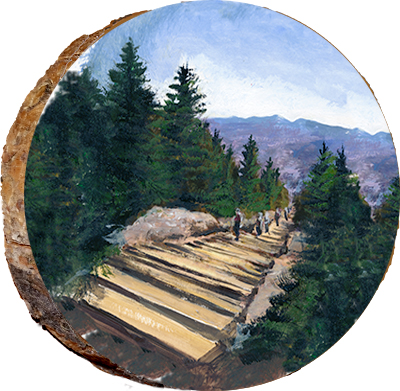 Manitou Incline Top View
