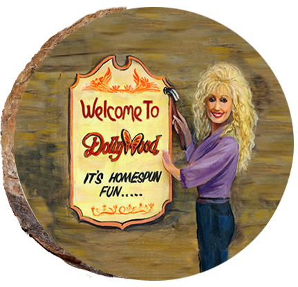 Welcome to Dollywood SIgn