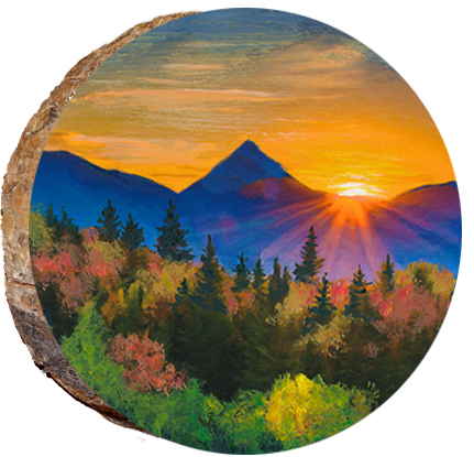 Long's Peak at Sunset