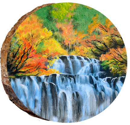 Waterfall in Fall